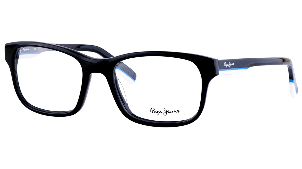 Модные крупные очки Pepe Jeans Brody 3105 c1 Black - изображение 1