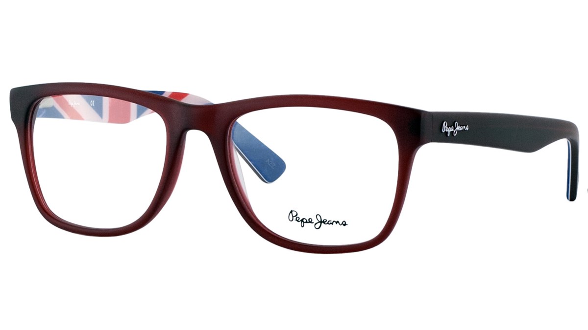 Очки крупный вайфарер Pepe Jeans Brady 3138 c3 Red - изображение 1
