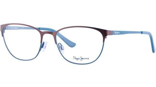 Очки крупный кошачий глаз Pepe Jeans Chelsey 1202 c2 Brown/Petrol - изображение 1