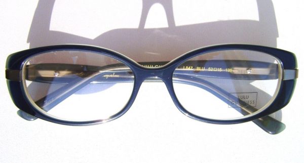 Модные очки Lulu Guinness L847 Blue - изображение 5