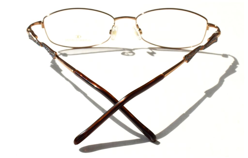 Модные очки Oliviero Contini OC 482 11 Brown с кристаллами Swarovski