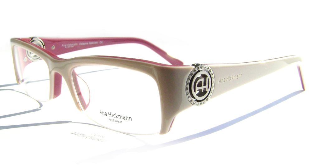 Модная оправа для очков Ana Hickmann AH6104-1 B156 Pink с кристаллами Swarovski