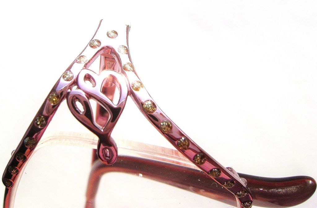 Модные очки Laura Biagiotti LB 81062 433 Violet с кристаллами Swarovski