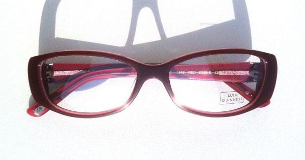 Модные очки Lulu Guinness L846 Red - изображение 5
