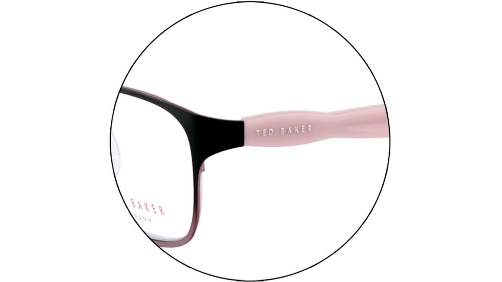 Очки кошачий глаз Ted Baker Rigger 2213 002 Black/Pink