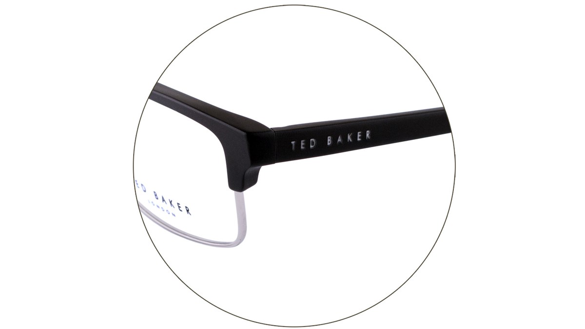 Квадратные очки клабмастер Ted Baker Fad 4227 001 Black - изображение 3