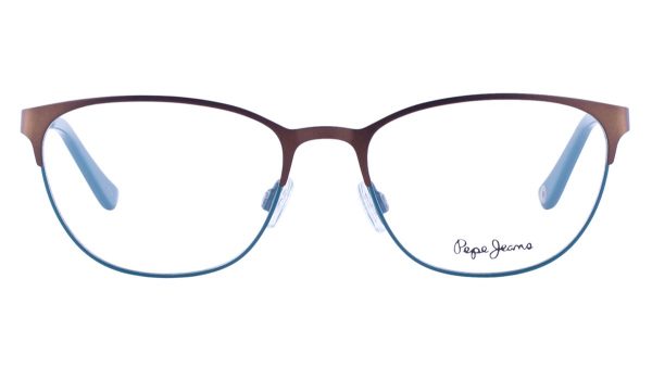 Очки крупный кошачий глаз Pepe Jeans Chelsey 1202 c2 Brown/Petrol - изображение 2