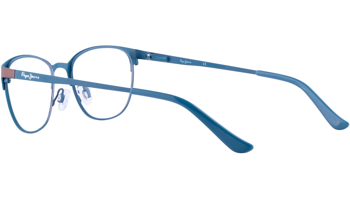 Очки крупный кошачий глаз Pepe Jeans Chelsey 1202 c2 Brown/Petrol - изображение 5
