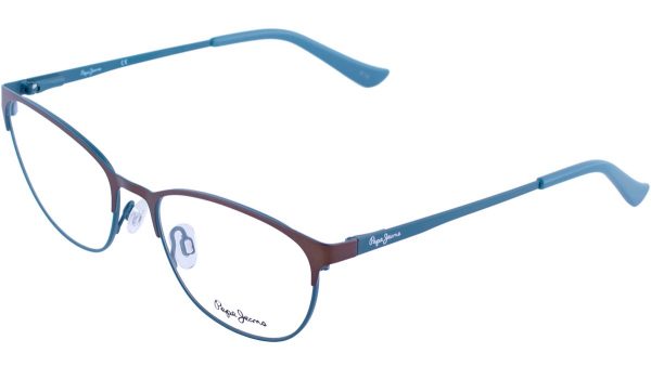 Очки крупный кошачий глаз Pepe Jeans Chelsey 1202 c2 Brown/Petrol - изображение 3