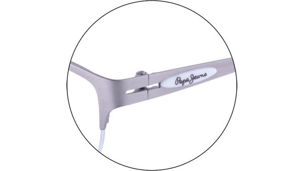 Очки кошачий глаз Pepe Jeans Peri 1180 c1 Silver - изображение 3