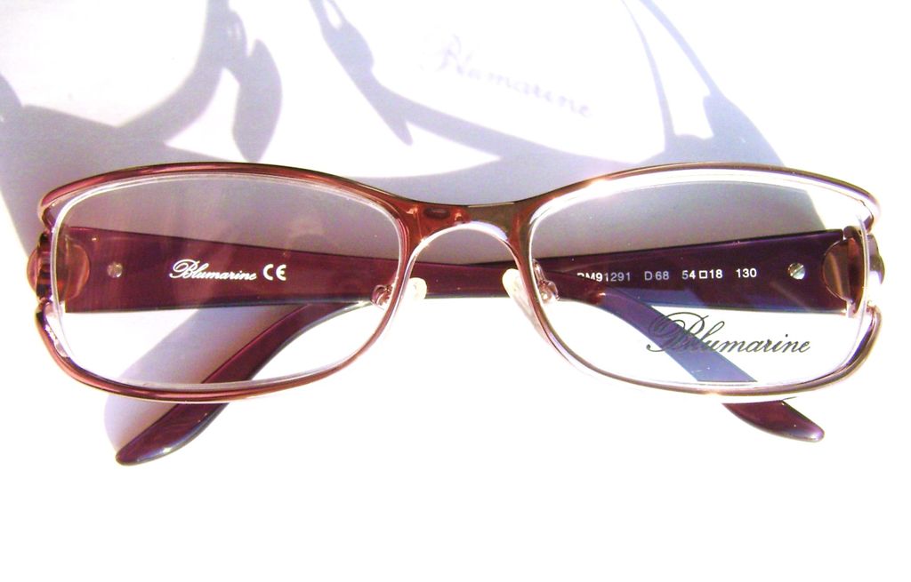 Модные очки Blumarine BM 91291 D 68 Violet с кристаллами Swarovski