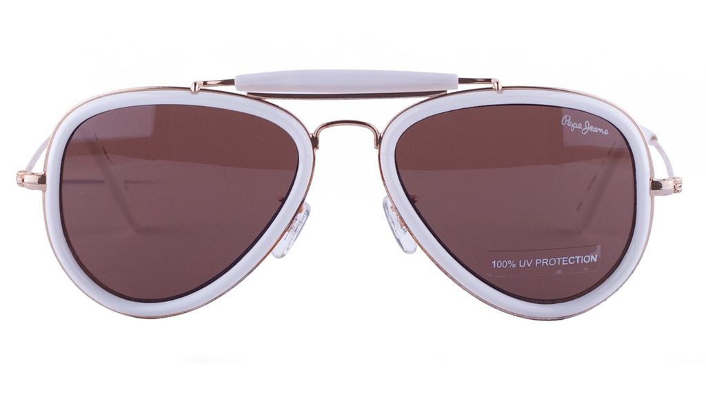 Очки авиатор Pepe Jeans Nicky 7105 c3 White/Gold