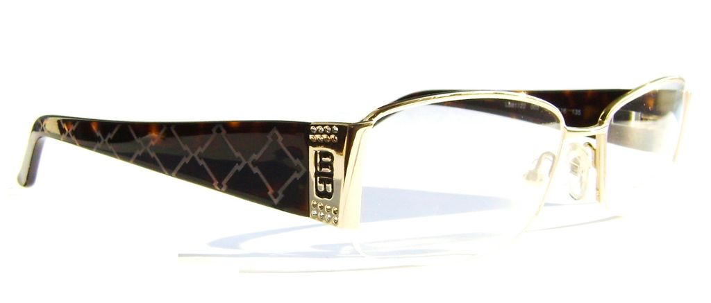 Модные овальные очки Laura Biagiotti LB 81122 003 Gold с кристаллами Swarovski