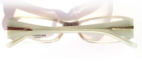 Модная оправа для очков Ana Hickmann AH6085 W09S Серая - изображение 6