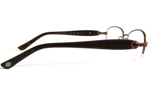 Модные очки Lulu Guinness L719 Brown - изображение 3