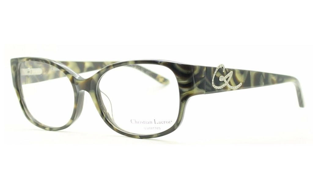 Модные очки Christian Lacroix 1006 403 Dore marble с кристаллами Swarovski
