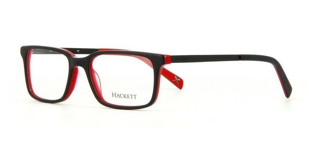 Очки крупный вайфарер Hackett London HEK 1127 026 Black/Red