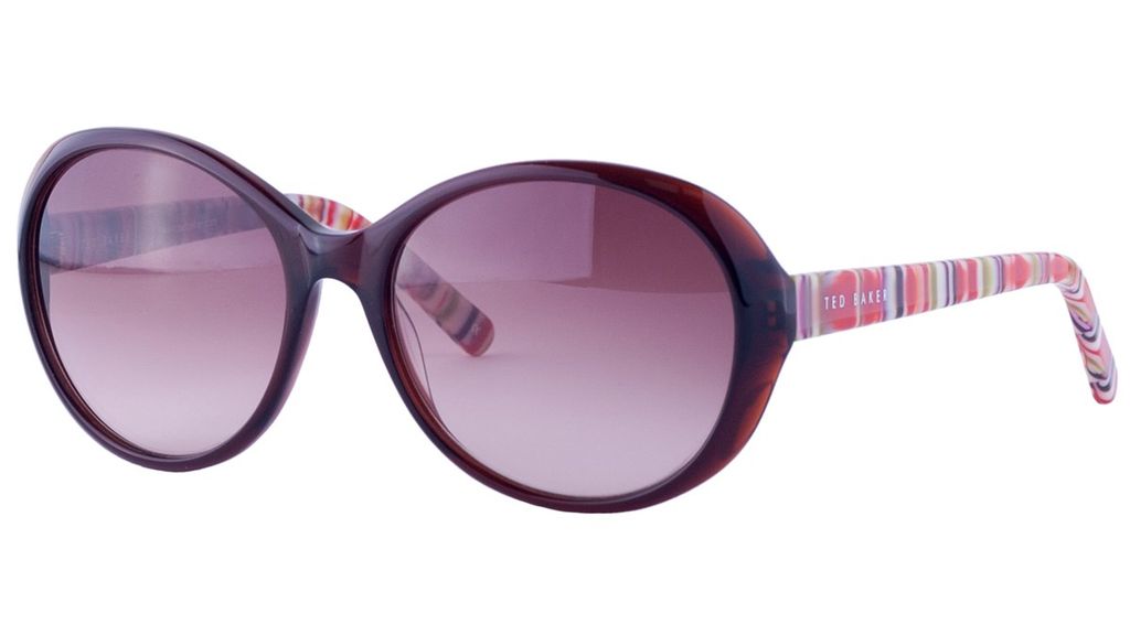 Модные крупные очки бабочка Ted Baker Aubagne 1289 145 Brown