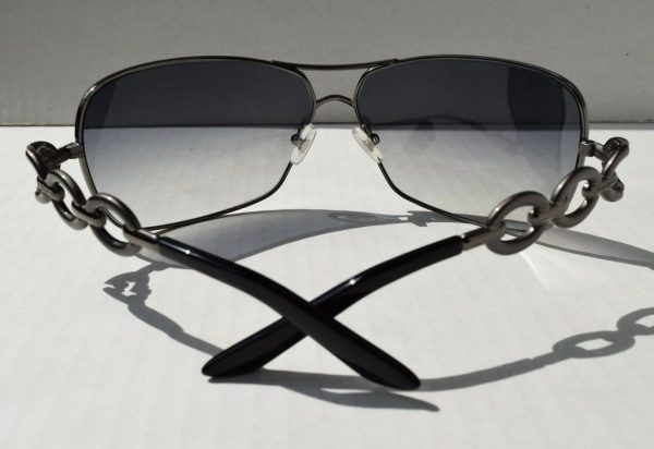 Винтажные очки маска Emanuel Ungaro EU 75312 Gun metal - изображение 4