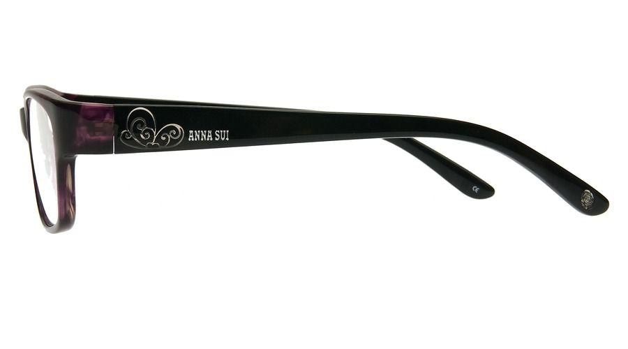 Модные очки Anna Sui AS 534 702 Purple horn/Black