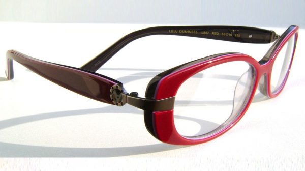 Модные очки Lulu Guinness L847 Red - изображение 3