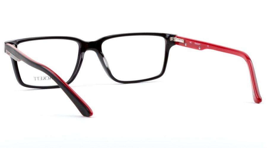 Очки крупный вайфарер Hackett London HEK 1153 01 Black/Red