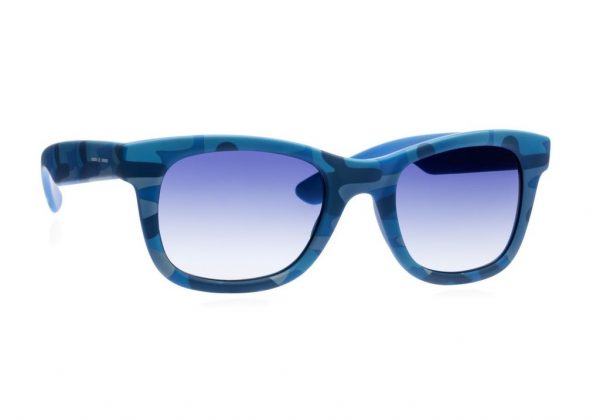 Очки вайфарер меняющие цвет Italia Independent 0090T 027 Blue Havana - изображение 1