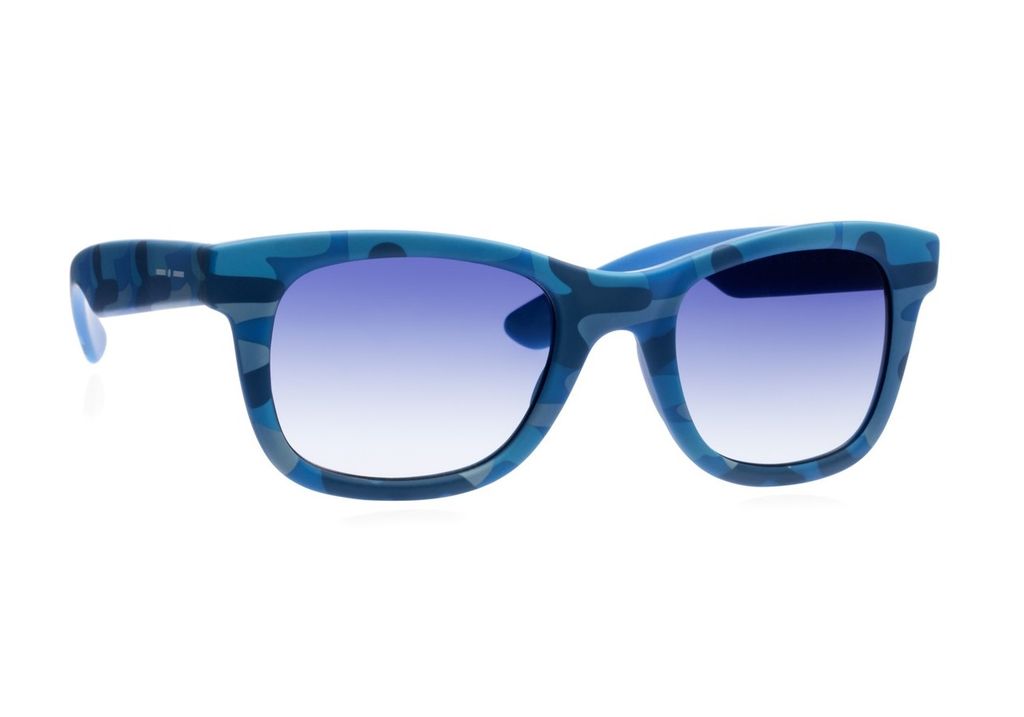 Очки вайфарер меняющие цвет Italia Independent 0090T 027 Blue Havana