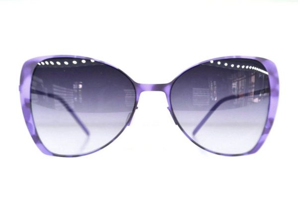 Ультратонкие очки бабочка Italia Independent 0204 144 Havana Violet - изображение 1