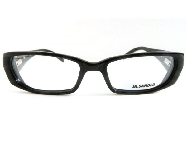 Дизайнерская оправа необычной формы Jil Sander JS 2620 Black - изображение 1