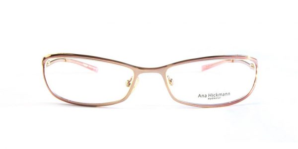 Элегантная оправа для очков Ana Hickmann AH1069 14B Silver/Violet - изображение 2