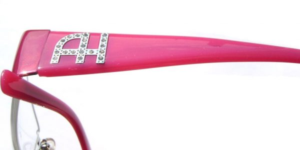 Модная оправа для очков Ana Hickmann AH1088 34J Red с кристаллами Swarovski - изображение 5