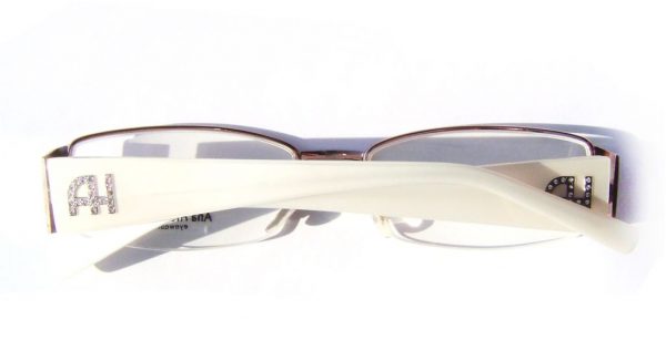 Модная оправа для очков Ana Hickmann AH1088 05B Pink gold с кристаллами Swarovski - изображение 5
