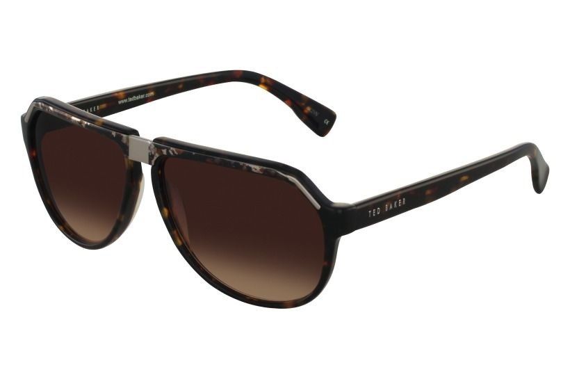Винтажные очки авиатор Ted Baker Wallis 1239 135 Черепаховые