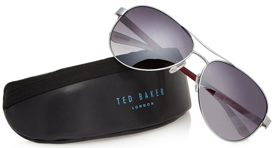 Очки авиатор Ted Baker Oliver 1271 903 Gun Metal Red