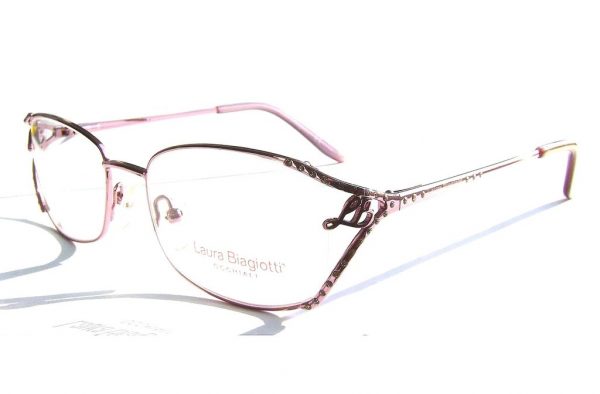 Модные очки Laura Biagiotti LB 81062 433 Violet с кристаллами Swarovski - изображение 1