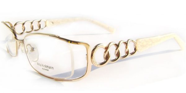 Модная оправа для очков Ana Hickmann AH1102 04A Gloss Gold - изображение 1