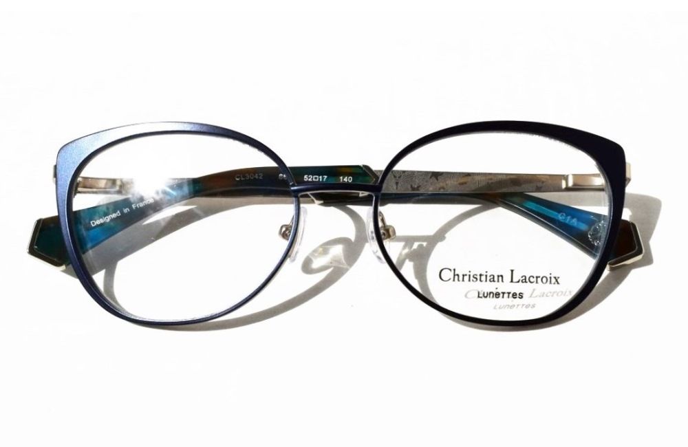 Очки кошачий глаз Christian Lacroix 3042 668 Blue