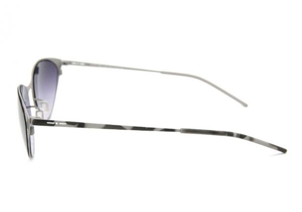 Ультратонкие очки кошачий глаз Italia Independent 0203 096 Grey havana - изображение 4