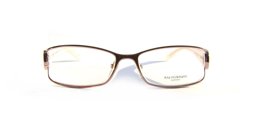 Модная оправа для очков Ana Hickmann AH1087 05B Brown с кристаллами Swarovski