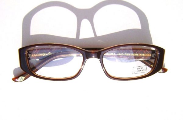Модные очки Lulu Guinness L840 Brown - изображение 4