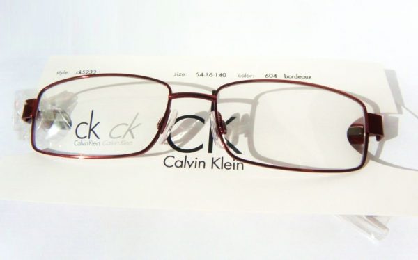 Модные очки Calvin Klein CK 5233 604 Bordeaux - изображение 8