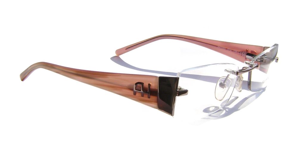 Безободковые очки-невидимки Ana Hickmann AH1093 01A Brown