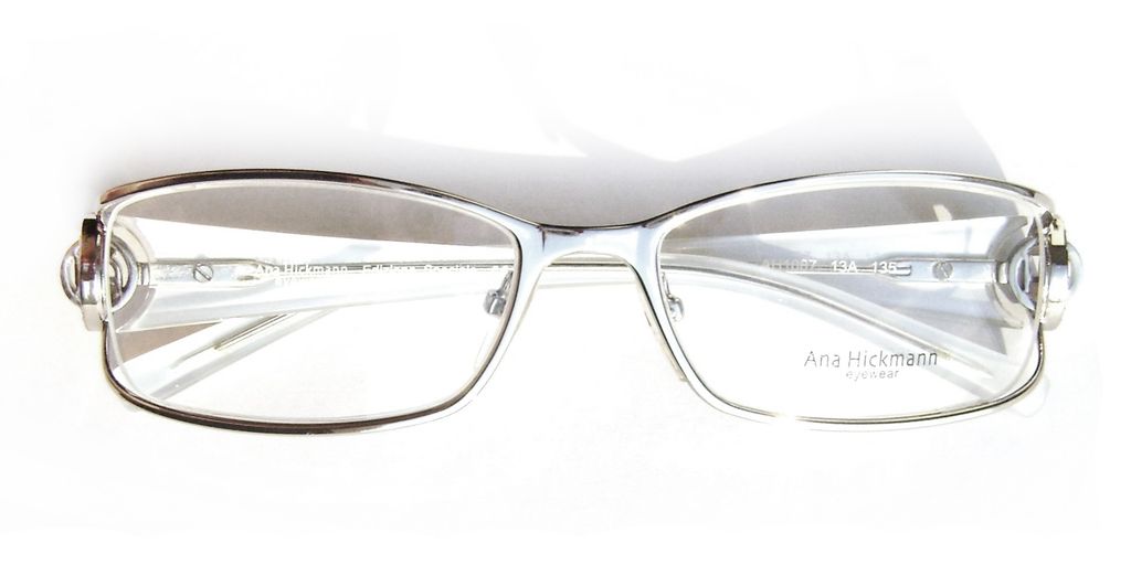 Модная оправа для очков Ana Hickmann AH1087 13A Silver с кристаллами Swarovski