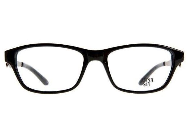 Модные очки Anna Sui AS 537 001 Black Swarovski