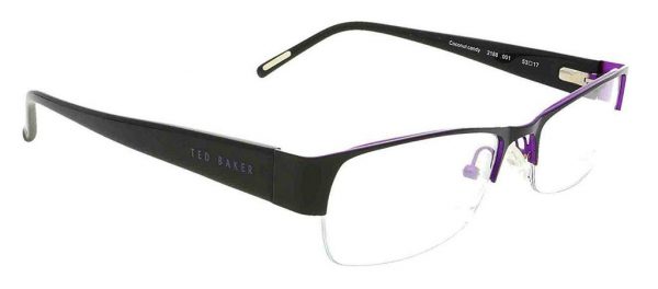Модные очки Ted Baker Coconut Candy 2188 001 Black/Violet - изображение 2