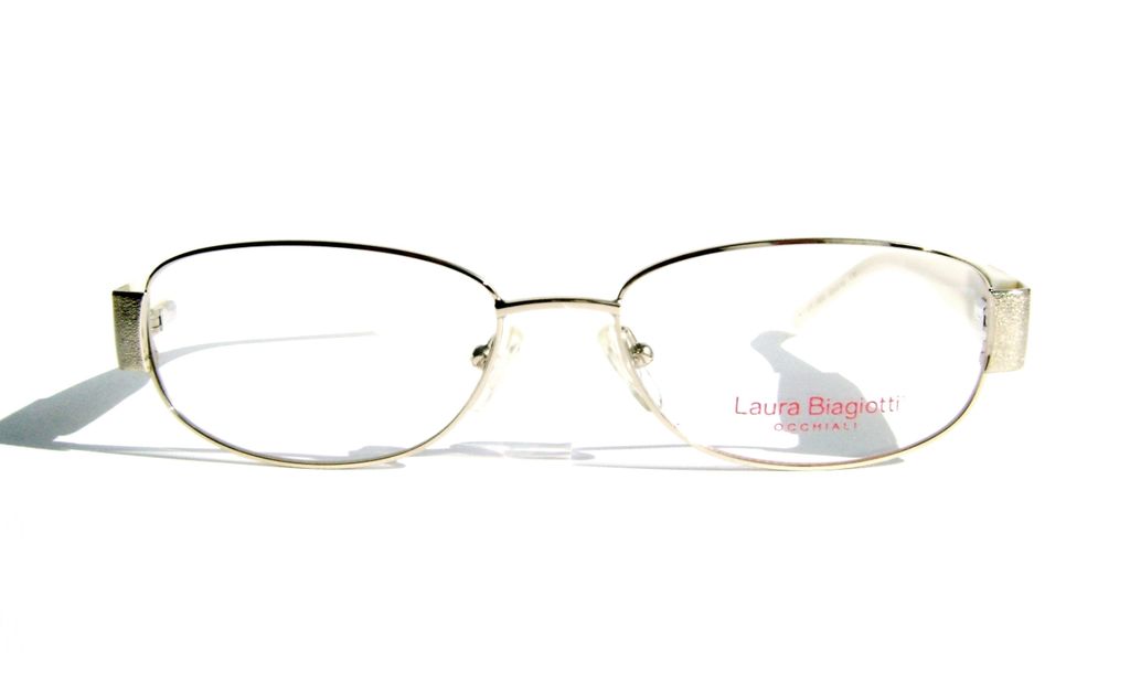 Модные овальные очки Laura Biagiotti LB 81101 003 Gilver с кристаллами Swarovski
