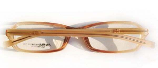 Модная оправа для очков Ana Hickmann AH6110 W08 персиковая - изображение 5