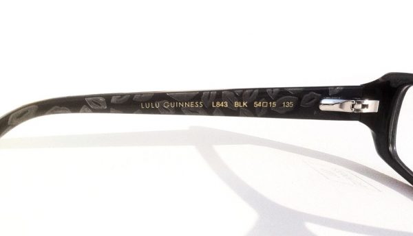 Модные очки Lulu Guinness L843 Black - изображение 4