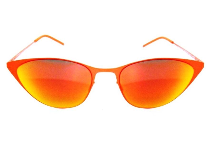 Ультратонкие очки кошачий глаз Italia Independent 0203 055 Orange led